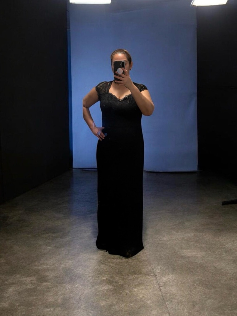 Vfshow Black Lace Gala Dress - Size 3XL / Small Run (XL) - NWT"